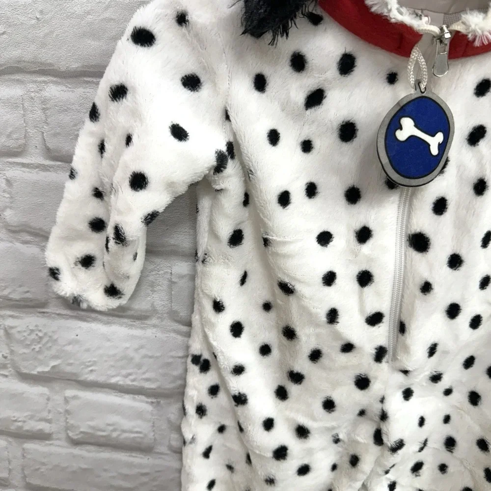 Dalmatian Puppy Halloween Costume 12/18 Month Halloween Bodysuit Warm Ships Fast